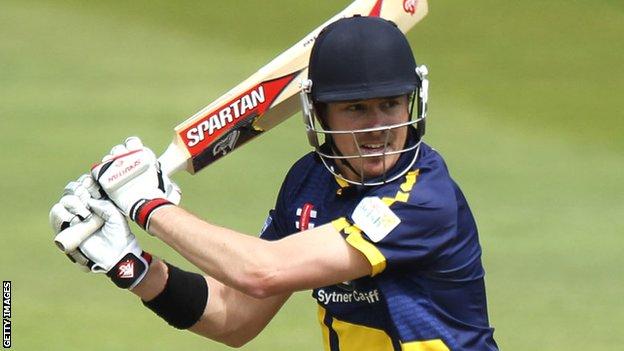 Marcus North in action for Glamorgan