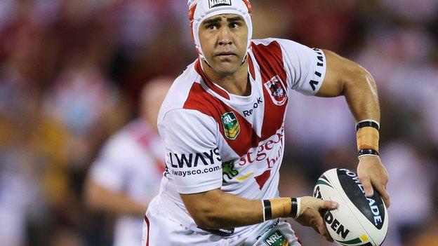 London Broncos sign Australian half-back Jamie Soward - BBC Sport