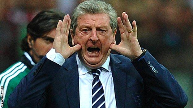 England manager Roy Hodgson