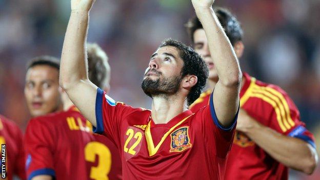 Malaga's Spain Under-21 star Isco
