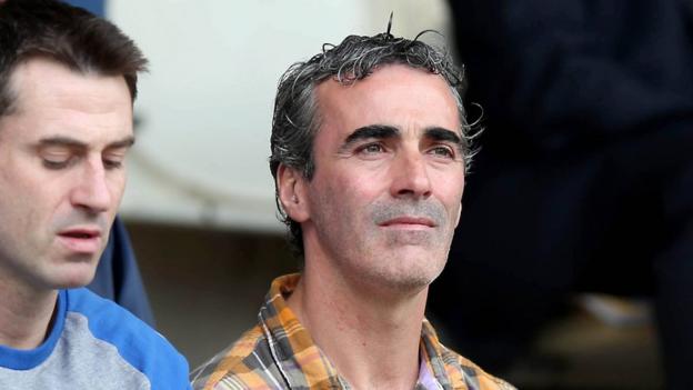 Donegal assistant boss Rory Gallagher and manager Jim McGuinness were at Clones to see who the Ulster and All-Ireland champions would meet in the decider
