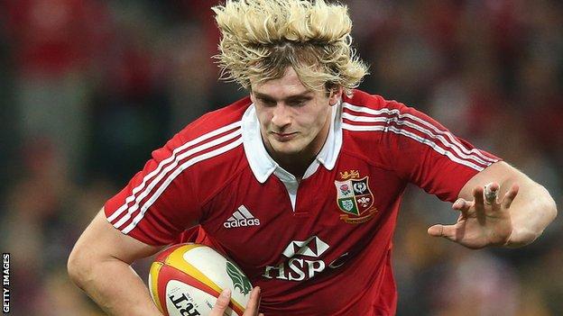 Scotland lock Richie Gray is on the Lions bench for Saturday's final Test