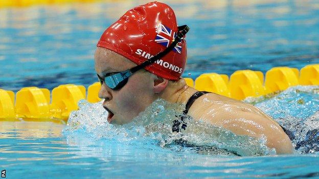 Ellie Simmonds Paralympian To Swap Swansea For Loughborough Bbc Sport