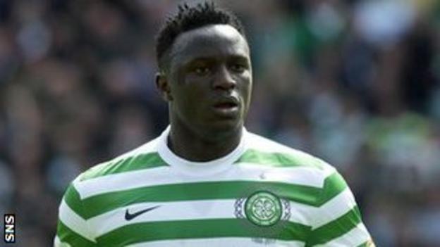 Victor Wanyama in action for Celtic