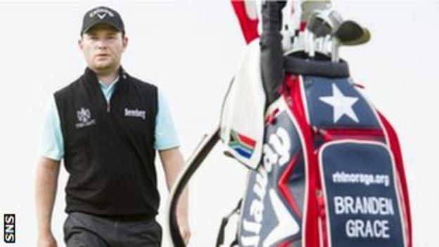 South Africa's Branden Grace