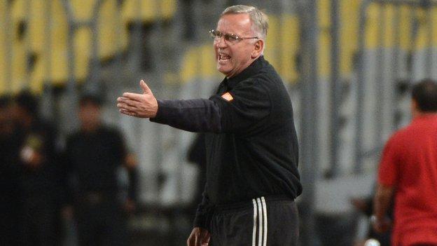 Zimbabwe coach Klaus-Dieter Pagels