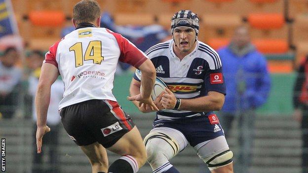 Don Armand in action for the Stormers