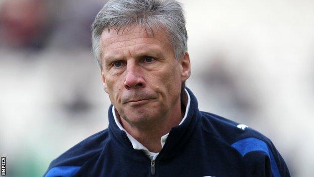 John Ward: Bristol Rovers manager frustrated by wage cap - BBC Sport