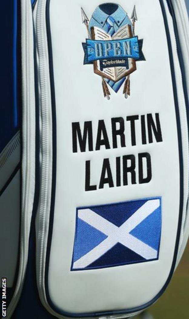 Martin Laird's golf bag