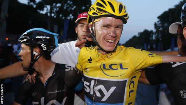 Chris Froome wins Tour de France