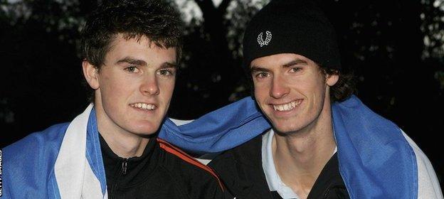 Jamie and Andy Murray