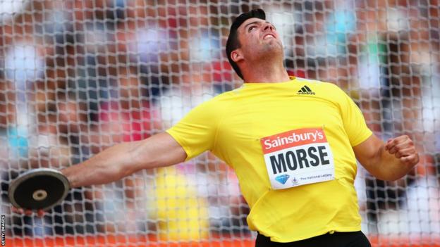 Brett Morse finished sixth in the discus at the Anniversary Games in London, which marked one year since the start of the 2012 Olympic Games.