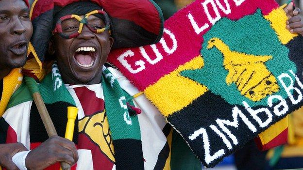 Zimbabwe fan