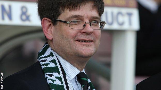 Plymouth chairman James Brent