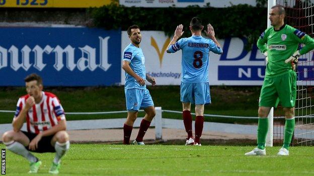 Derry lost 3-1 at home to Drogheda