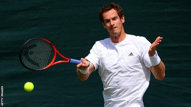 World number two Andy Murray