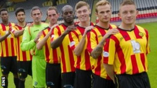Partick Thistle paraded their eight summer signings at Firhill