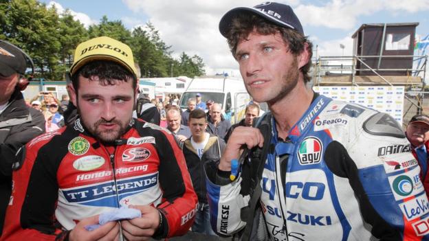 Michael Dunlop and Guy Martin