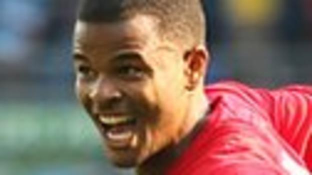 Cardiff City striker Fraizer Campbell