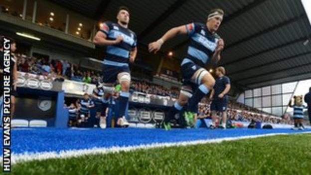 Cardiff Blues will be playing on a new artificial pitch this season