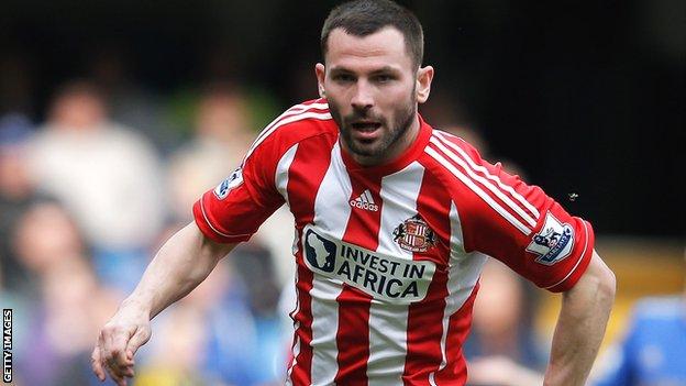 Sunderland defender Phil Bardsley
