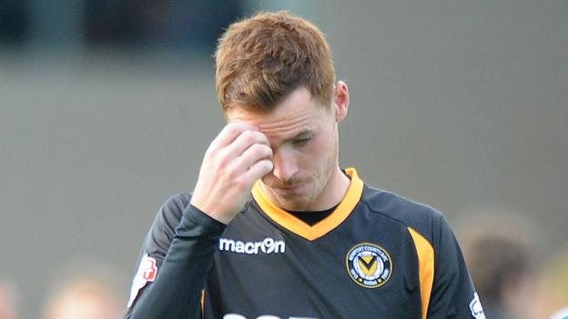 It was a bad day at the office for Newport County's Tom Naylor who scored two own goals and conceded a penalty in his team's 3-2 home defeat against Morecambe.