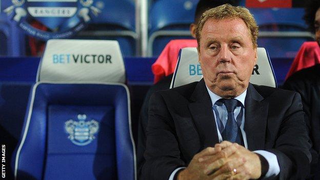 Harry Redknapp Qpr Boss Looks For Striker On Loan Bbc Sport