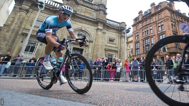 Scottish cyclist Andy Fenn
