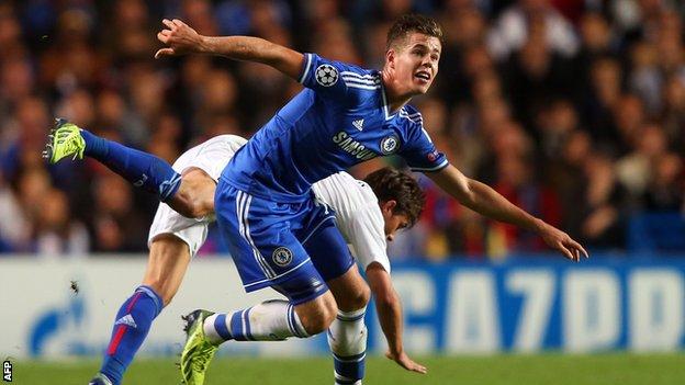 Chelsea's Marco Van Ginkel is out for the season