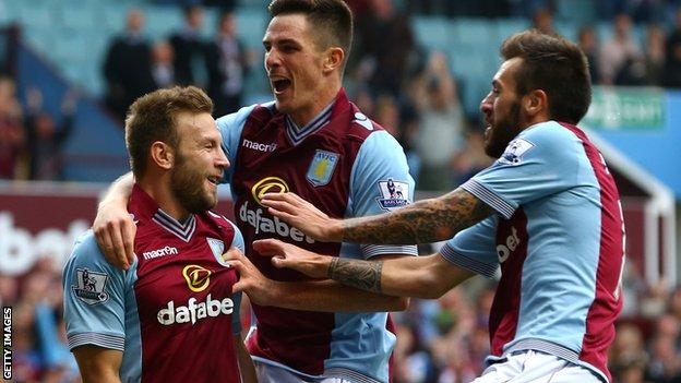 Aston Villa 3-2 Manchester City - BBC Sport