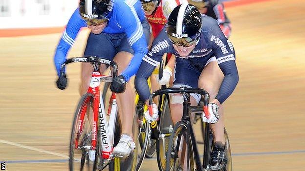 Jess Varnish, Laura Trott and Jason Kenny win British titles - BBC Sport