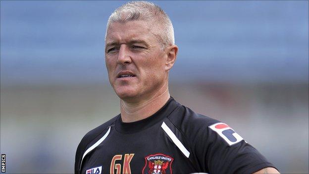 Carlisle United: Graham Kavanagh named as Greg Abbott successor - BBC Sport