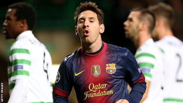 Lionel Messi Celtic