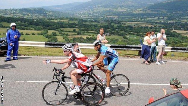 The National Road Race Championships were last held in Monmouthshire in 2009