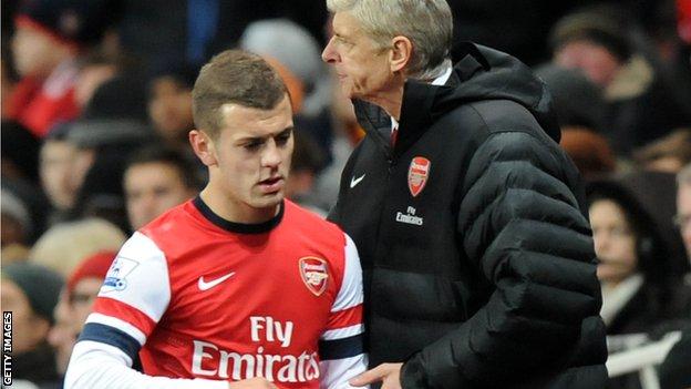 Jack Wilshere: Wenger criticises midfielder's smoking - BBC Sport