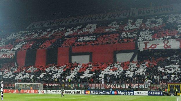 Ac Milan Stadium Ban Suspended Pending Further Investigation Bbc Sport