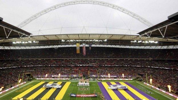 NFL at Wembley: New England Patriots beat St Louis Rams - BBC Sport