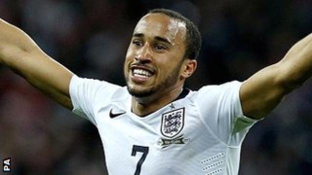Tottenham and England winger Andros Townsend