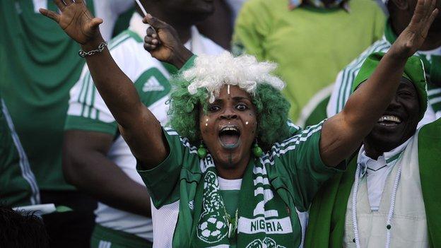 Nigeria fan