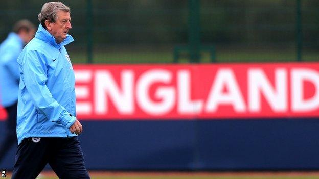 Roy Hodgson, England manager