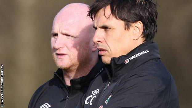 John Hartson and Chris Coleman