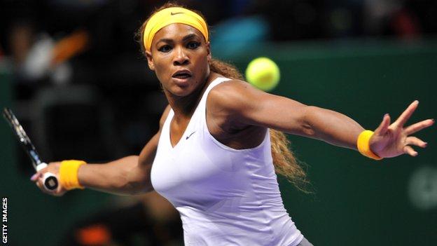 Serena Williams forehand