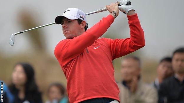World number six Rory McIlroy