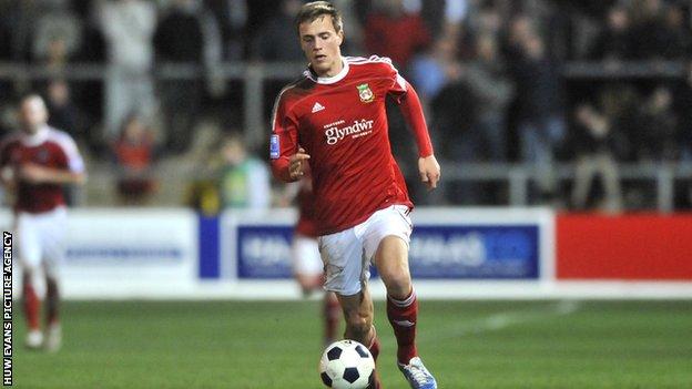 Wrexham forward Rob Ogleby
