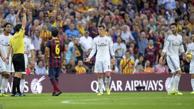 Real Madrid forward Gareth Bale endured a disappointing El Clasico debut