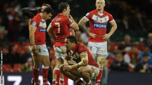 Wales rugby league side beaten by Italy
