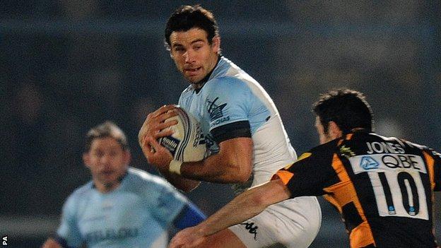 Mike Phillips in action for Bayonne