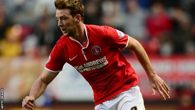 Charlton midfielder Dale Stephens