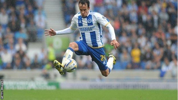 David Lopez of Brighton