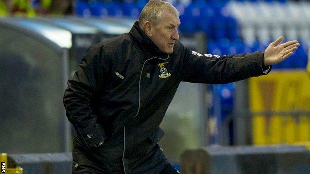 Terry Butcher guided his Inverness CT side to victory over Kilmarnock